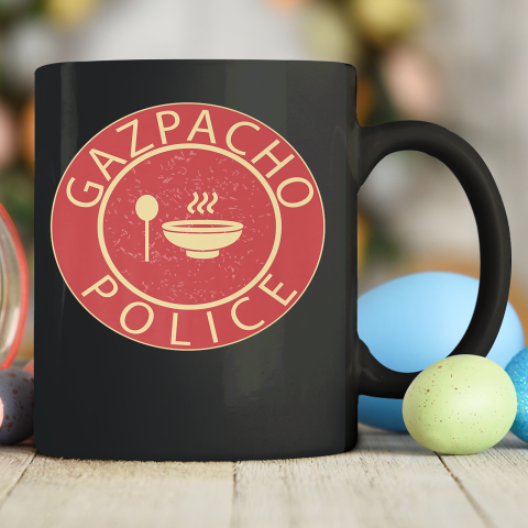 Gazpacho Police Shirt Funny Green Grape Gazpacho Saying Ceramic Mug 11oz