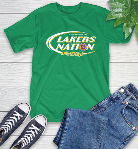 NBA A True Friend Of The Los Angeles Lakers Dilly Dilly Basketball Sports T-Shirt 7
