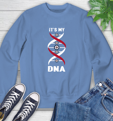 Winnipeg Jets NHL Hockey It's My DNA Sports Sweatshirt 11