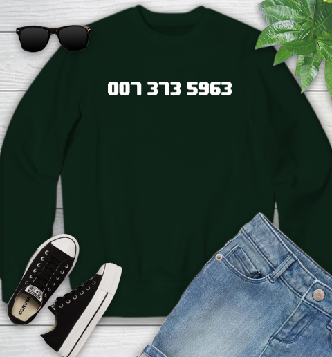 007 373 shirt Youth Sweatshirt 9