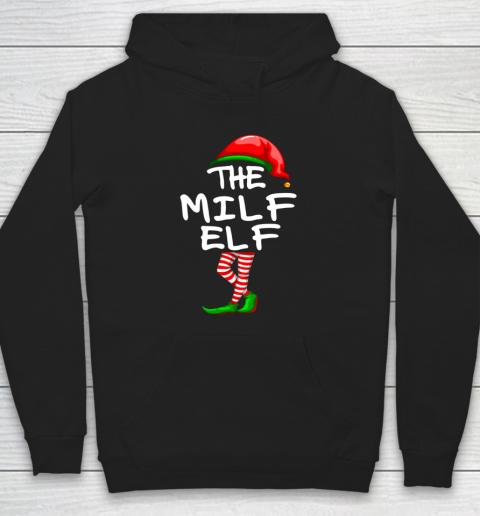The Milf Elf Matching Family Group Christmas Hoodie