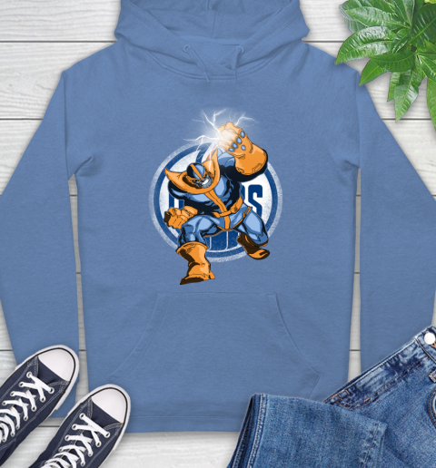 Edmonton Oilers NHL Hockey Thanos Avengers Infinity War Marvel Hoodie 11