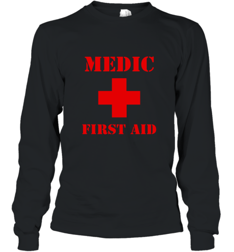 Big Texas Medic First Aid T Shirt Long Sleeve
