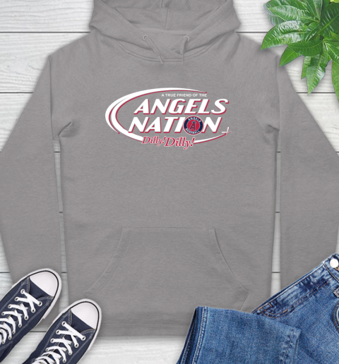 MLB A True Friend Of The Los Angeles Angels Dilly Dilly Baseball Sports Hoodie 6