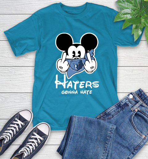 NBA Memphis Grizzlies Haters Gonna Hate Mickey Mouse Disney Basketball T Shirt T-Shirt 9