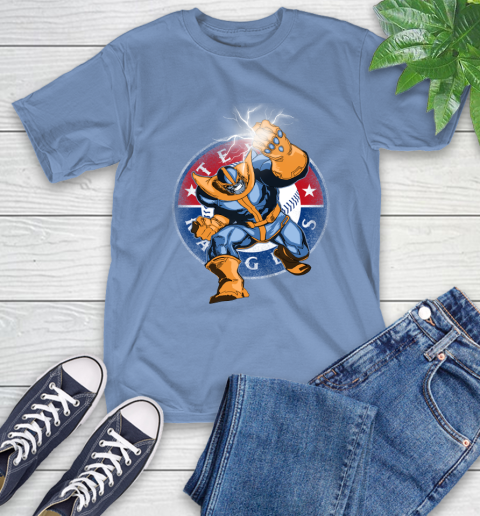 Texas Rangers MLB Baseball Thanos Avengers Infinity War Marvel T-Shirt 12