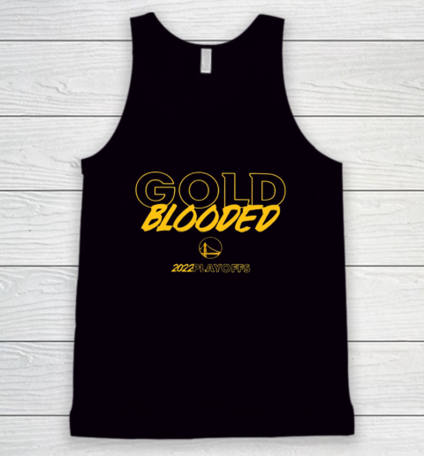 Warriors Gold Blooded Tank Top