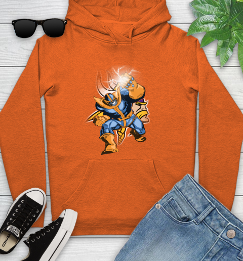 Minnesota Vikings NFL Football Thanos Avengers Infinity War Marvel Youth Hoodie 4
