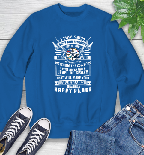 Denver Broncos NFL Football Don't Mess With Me While I'm Watching My Team Sports (2) Sweatshirt 9