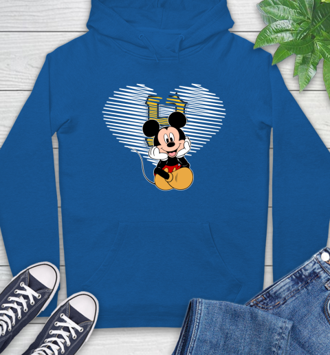 MLB Pittsburgh Pirates The Heart Mickey Mouse Disney Baseball T Shirt_000 Hoodie 9