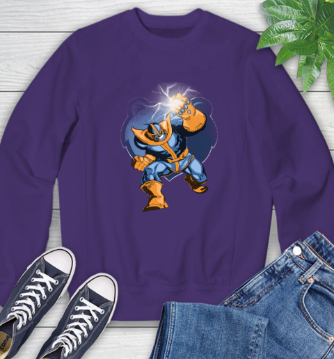 Memphis Grizzlies NBA Basketball Thanos Avengers Infinity War Marvel Sweatshirt 4