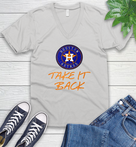 Astros Take It Back V-Neck T-Shirt