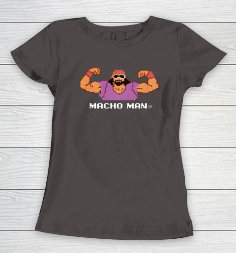 WWE Macho Man 8 Bit Women's T-Shirt 13