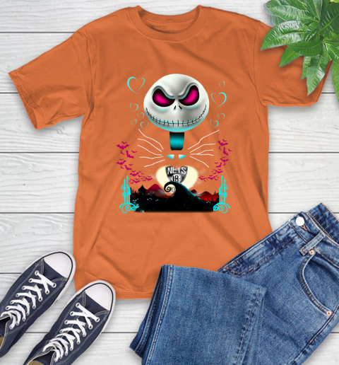 NBA Brooklyn Nets Jack Skellington Sally The Nightmare Before Christmas Basketball Sports_000 T-Shirt 4