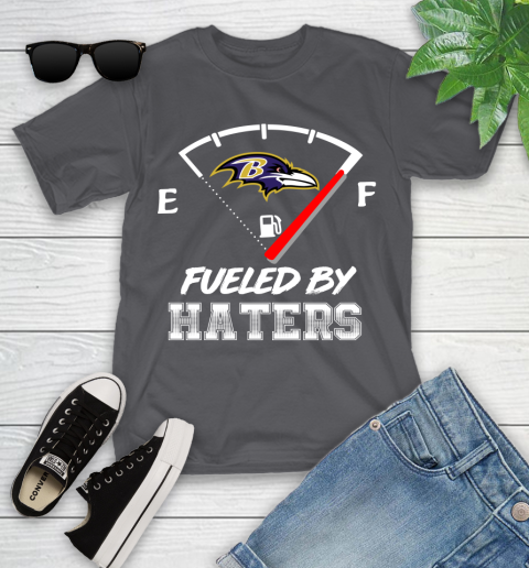 Baltimore Ravens NFL Football Fueled By Haters Sports Youth T-Shirt 7 Baltimore Ravens NFL Football Fueled By Haters Sports Youth T-Shirt - Image 7