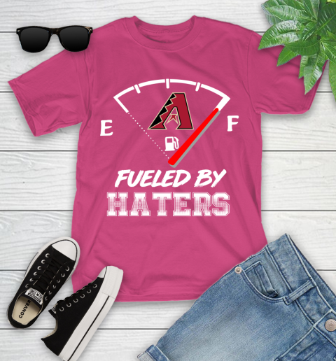 Arizona Diamondbacks MLB Baseball Fueled By Haters Sports Youth T-Shirt 11