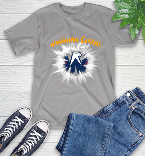 Washington Capitals NHL Hockey Adoring Fan Rip Sports T-Shirt 6