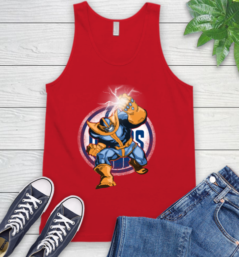 Edmonton Oilers NHL Hockey Thanos Avengers Infinity War Marvel Tank Top 5