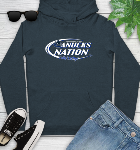 NHL A True Friend Of The Vancouver Canucks Dilly Dilly Hockey Sports Youth Hoodie 10