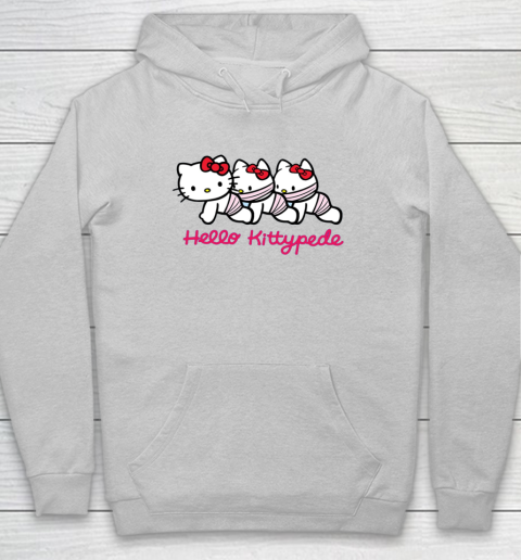 Hello Kittypede The Human Centipede Hoodie 4