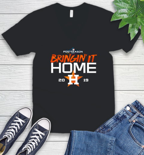 Bringing It Home Astros V-Neck T-Shirt