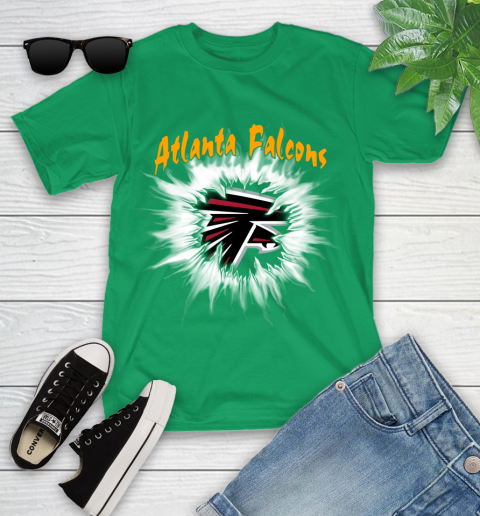 Atlanta Falcons NFL Football Adoring Fan Rip Sports Youth T-Shirt 8