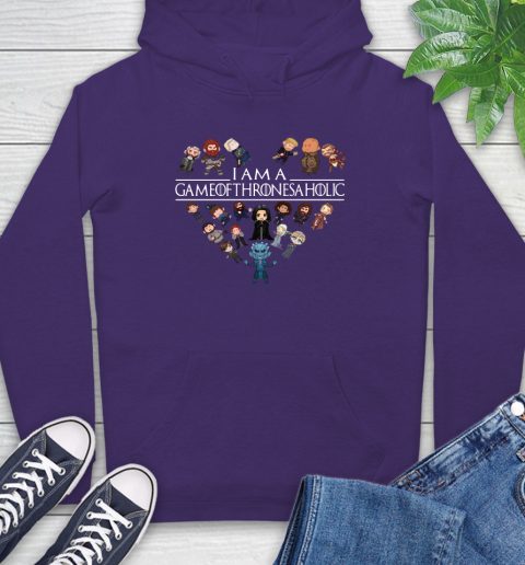 I am a Game Of Thrones A Holic Shirt Hoodie 5