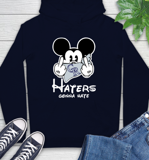 MLB Colorado Rockies Gonna Hate Mickey Mouse Disney Baseball T Shirt_000 Hoodie 3