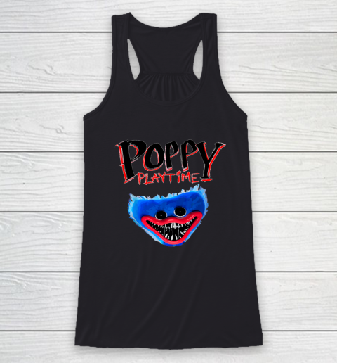 Huggy Wuggy Costume For Poppy Playtime Fun Racerback Tank