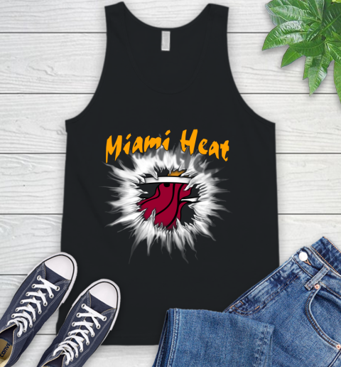 Miami Heat NBA Basketball Rip Sports Tank Top