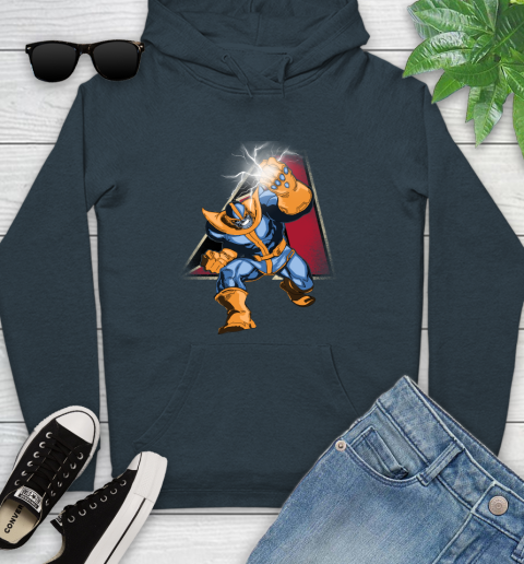 Arizona Diamondbacks MLB Baseball Thanos Avengers Infinity War Marvel Youth Hoodie 10