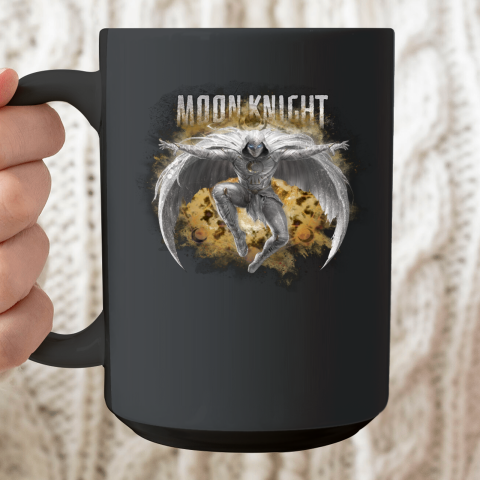 Marvel Moon Knight Leaping Burst Ceramic Mug 15oz