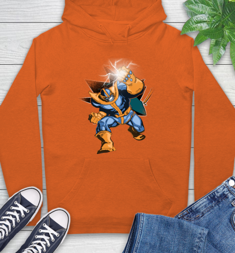 San Jose Sharks NHL Hockey Thanos Avengers Infinity War Marvel Hoodie 4