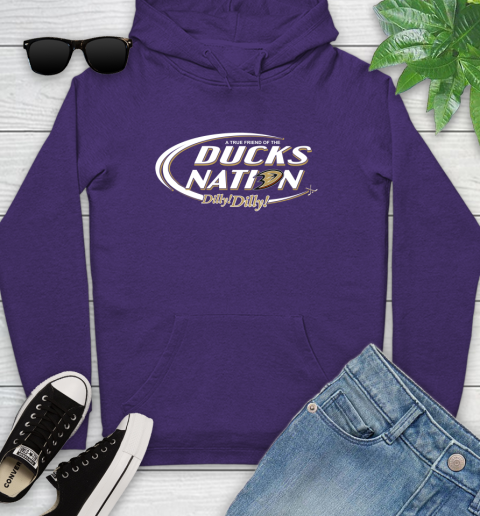 NHL A True Friend Of The Anaheim Ducks Dilly Dilly Hockey Sports Youth Hoodie 5