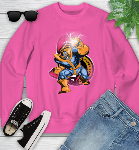 Ottawa Senators NHL Hockey Thanos Avengers Infinity War Marvel Youth Sweatshirt 6