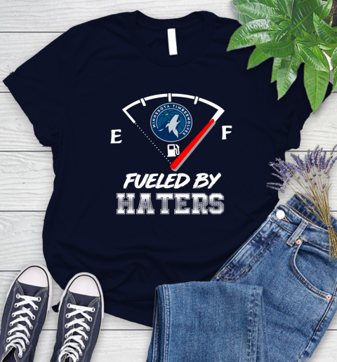 Minnesota Timberwolves NBA Basketball Fueled By Haters Sports Women's T-Shirt 2