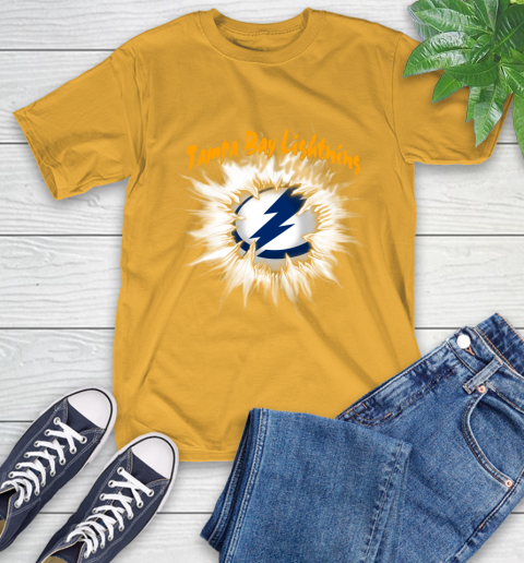 Tampa Bay Lightning NHL Hockey Adoring Fan Rip Sports T-Shirt 2