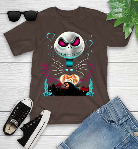 NBA Atlanta Hawks Jack Skellington Sally The Nightmare Before Christmas Basketball Sports_000 Youth T-Shirt 7