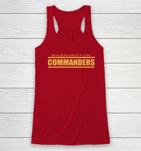Washington Commanders Racerback Tank 3