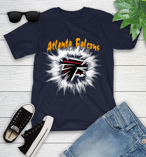 Atlanta Falcons NFL Football Adoring Fan Rip Sports Youth T-Shirt 2