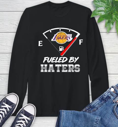 Los Angeles Lakers NBA Basketball Fueled By Haters Sports Long Sleeve T-Shirt