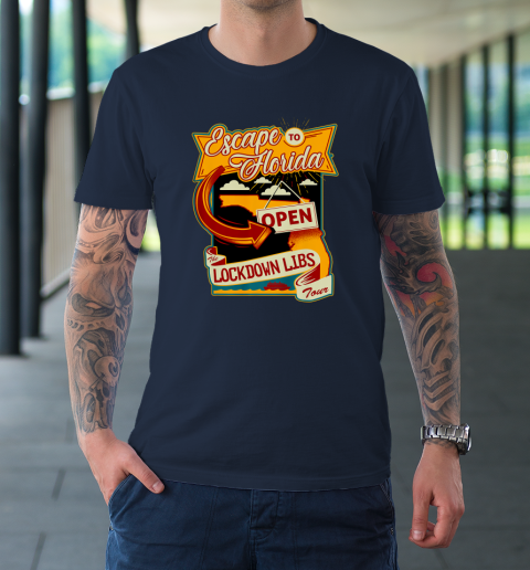 Escape To Florida Shirt Ron DeSantis T-Shirt 2