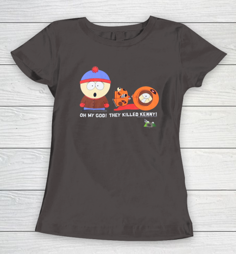 Oh My God They Killed Kenny Shirt South Park Adult Cartoon Women's T-Shirt 5