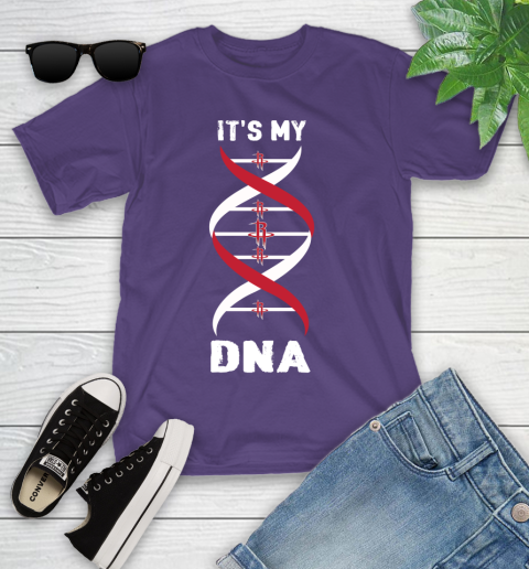 Houston Rockets NBA Basketball It's My DNA Sports Youth T-Shirt 3