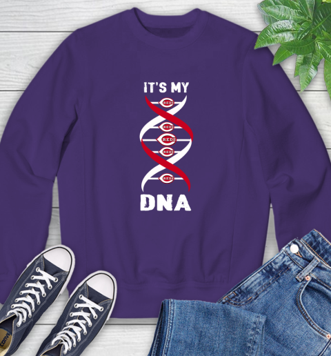 Cincinnati Reds MLB Baseball It's My DNA Sports Sweatshirt 4
