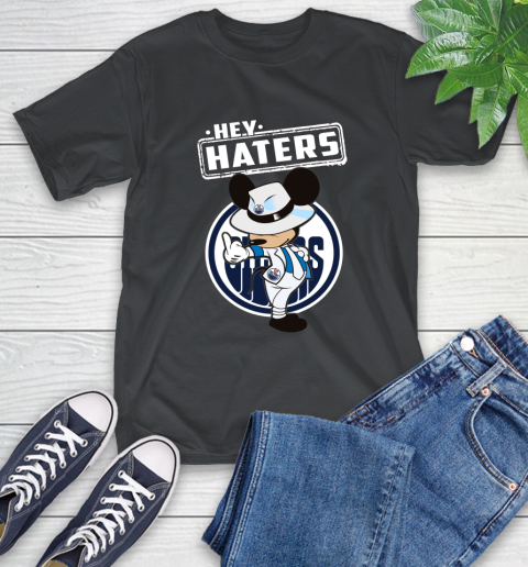 NHL Hey Haters Mickey Hockey Sports Edmonton Oilers T-Shirt