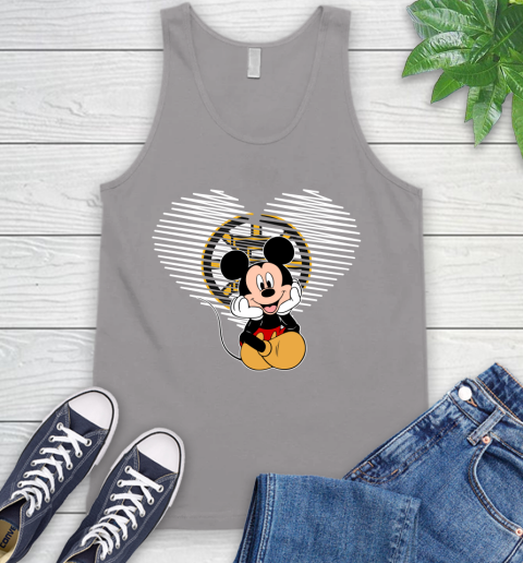 NHL Boston Bruins The Heart Mickey Mouse Disney Hockey Tank Top 3