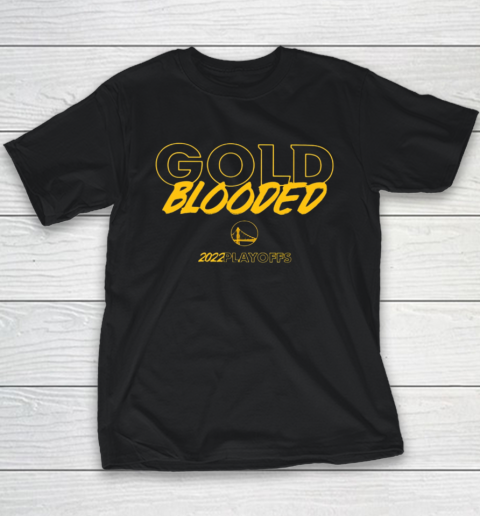 Warriors Gold Blooded Youth T-Shirt