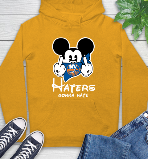 NHL New York Islanders Haters Gonna Hate Mickey Mouse Disney Hockey T Shirt Hoodie 2