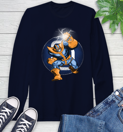 San Diego Padres MLB Baseball Thanos Avengers Infinity War Marvel Long Sleeve T-Shirt 3
